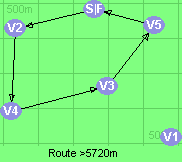 Route >5720m     