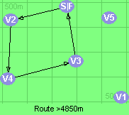 Route >4850m     