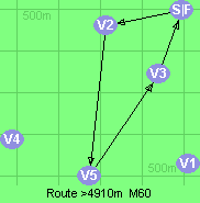 Route >4910m  M60