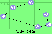 Route >6390m