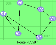 Route >6350m