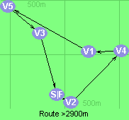 Route >2900m