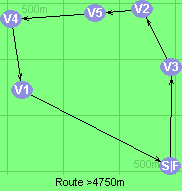 Route >4750m