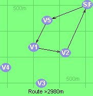 Route >2980m