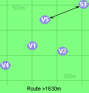 Route >1630m