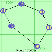 Route >3940m  M70